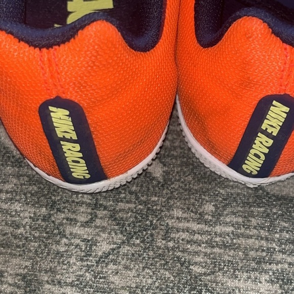 Nike women’s Zoom Rival M 9 Bright Mango spiked running shoes size 7.5 - Picture 7 of 10